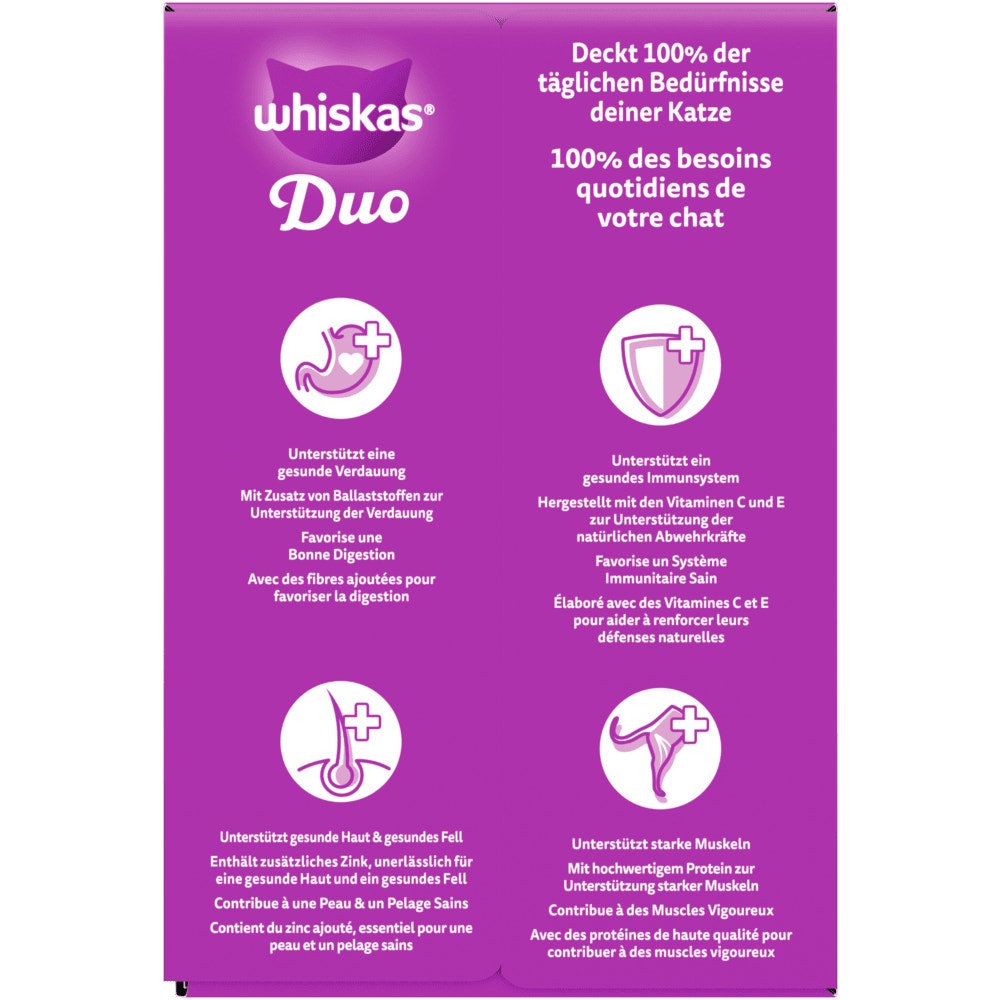 WHISKAS® Duo Ocean Delights in Gelee, Multipack 12 x 85g - 2