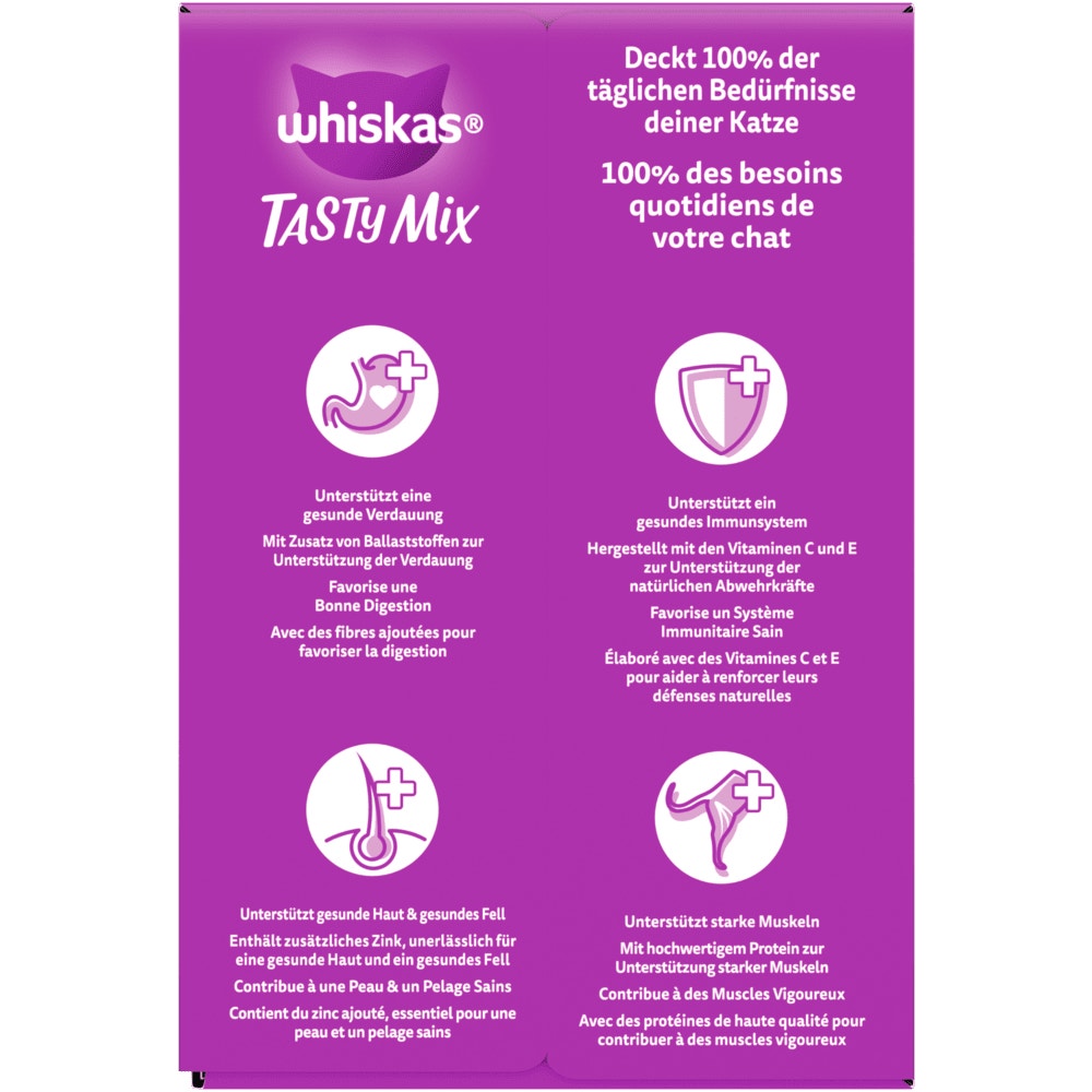 WHISKAS® Tasty Mix Fish of the Day in Sauce, Multipack 12 x 85g - 2