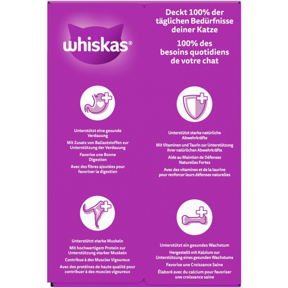 WHISKAS® Junior Klassische Auswahl in Sauce, Multipack 12 x 85g - 2